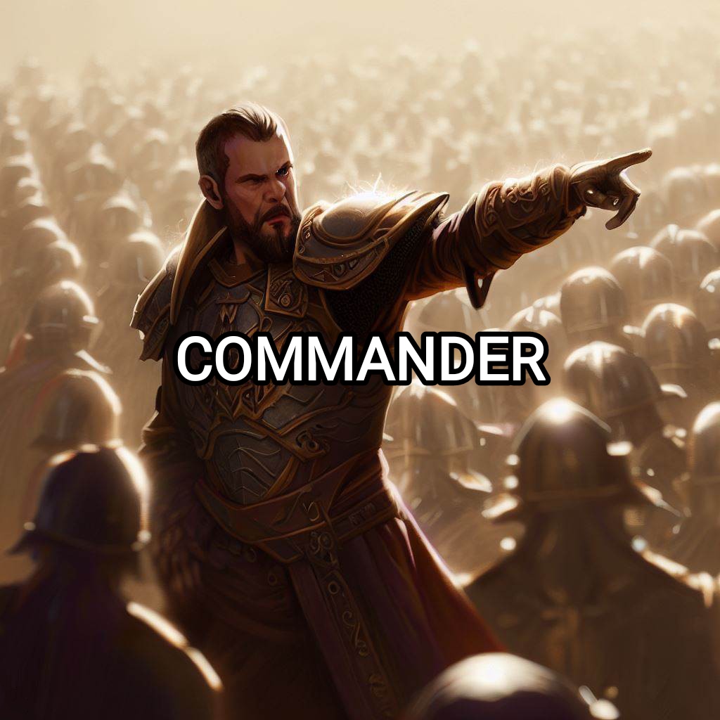 Escena formato commander